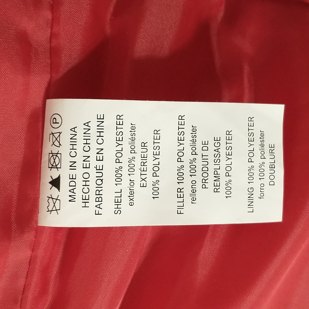 NWOT MICHAEL KORS VEST QUILTED RED - Picture 6 of 7